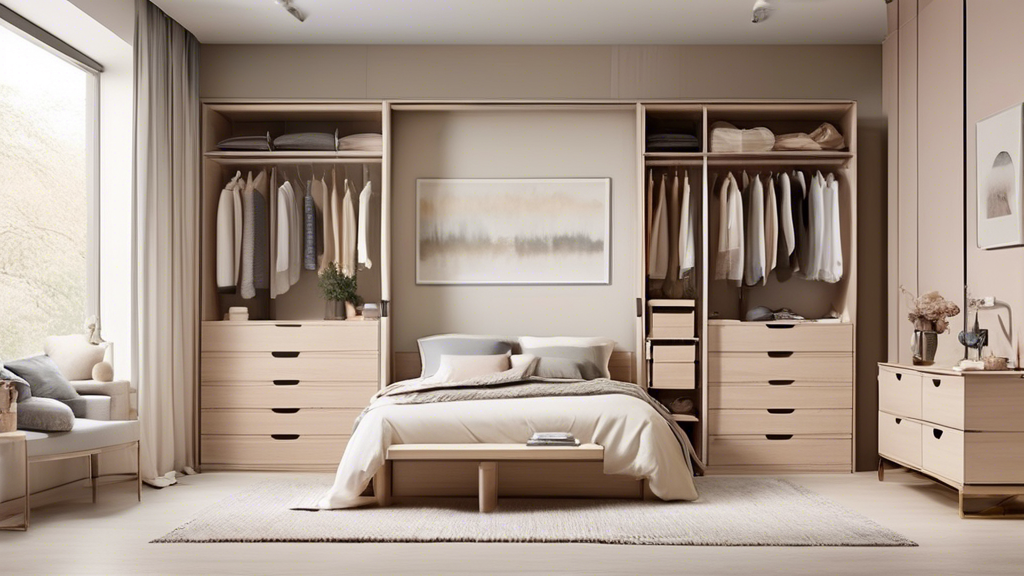 Bedroom Clothes Organizer: Declutter and Maximize Space – Best Pixel Design