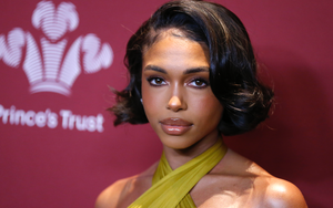 Lori Harvey Brings the Heat in Sheer Lace Pants and a Lingerie Tank