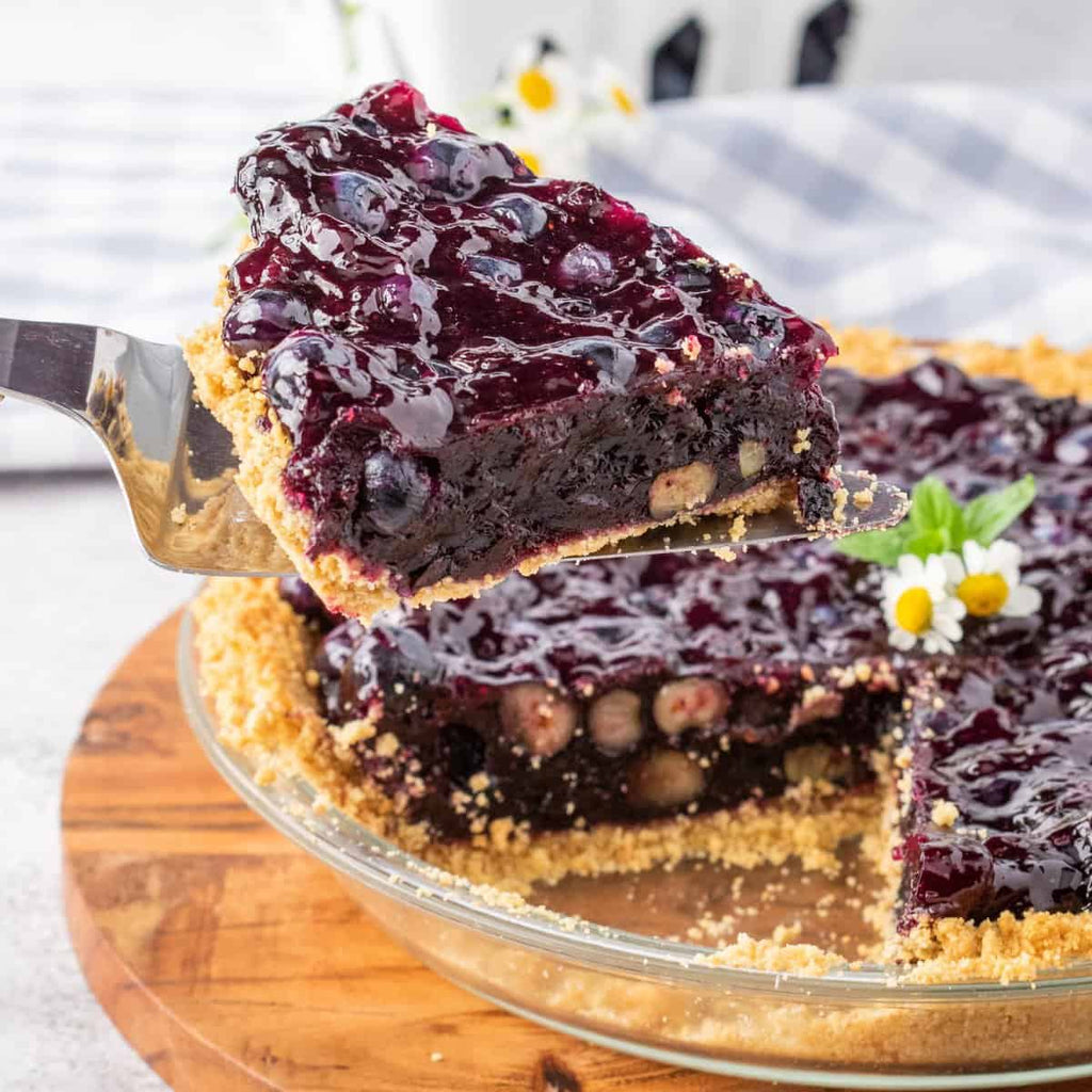 Blueberry Jell-O Pie