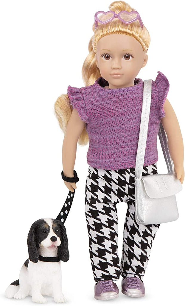 Lori Dolls – 6-inch Heather Mini Doll & Toy Dog – $5.50 (reg. $12.95)