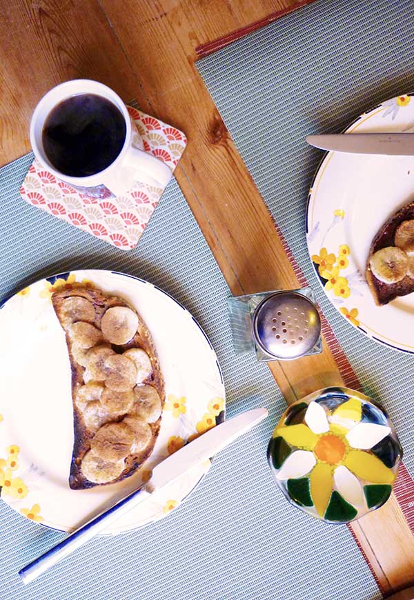 Hot Banana Toast !