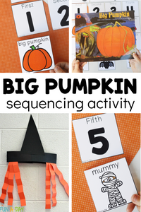 Big Pumpkin Sequencing Activity and Printable