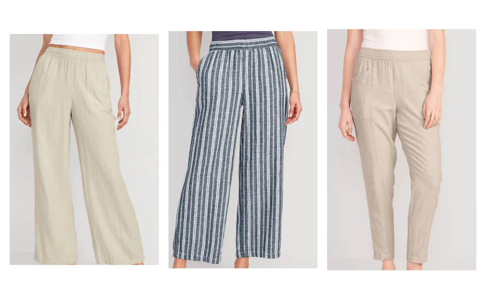 Today Only at Old Navy: Women’s Linen Shorts and Pants just $10-$12