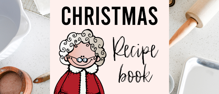 Class Christmas Recipe Book | Student Holiday Gift