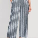 Old Navy | $12 Linen Wide-Leg or Tapered Pants! (TODAY ONLY)