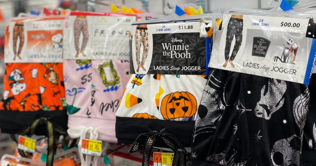 Women’s Halloween Sleep Joggers Just $11.88 at Walmart | Disney, Friends & More