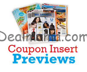 Get ready! Starting 5/17, we will have 2 inserts in the paper! (1) SmartSource (1) Retail Me Not Don’t forget to check out the 2019 Sunday Coupon Insert Schedule