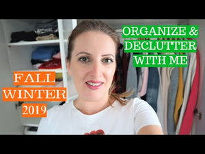 WARDROBE ORGANIZATION AND DECLUTTER !!! GETTING READY FOR FALL/WINTER 2019