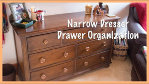 For the second installment of my clothing & accessories organization series, I am sharing how I organize the narrow drawers of the dresser in the bedroom of our ...