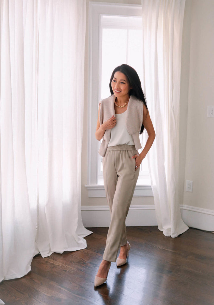 Spring Favorite Find: Faux leather ankle pant