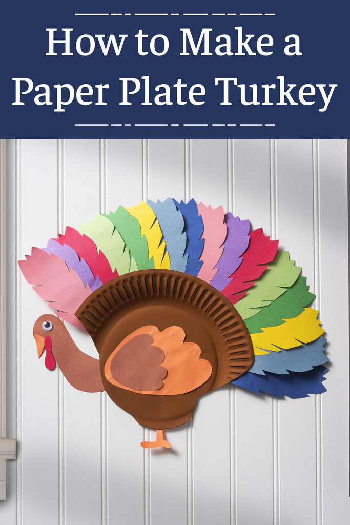 Paper Plate Turkey for a Fun Kids’ Thanksgiving