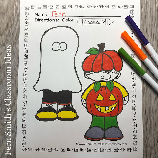 Trending Happy Halloween Coloring Pages For Your Classroom!