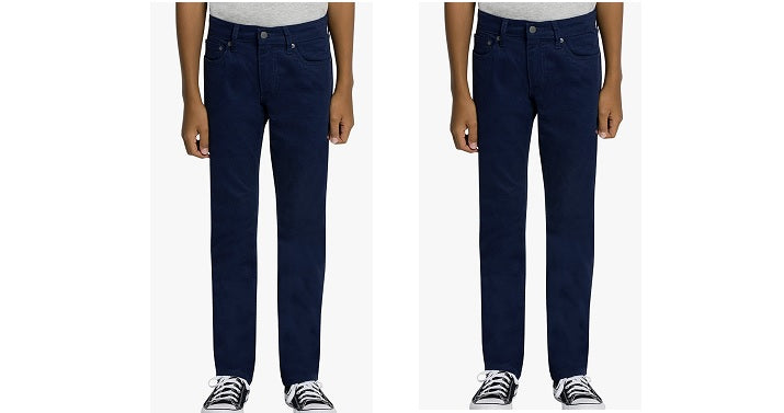 Levi’s Boys’ 511 Slim Fit Soft Brushed Pants Only $9.12! (Reg. $48)