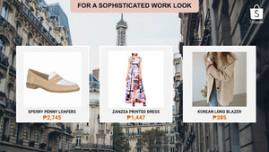 Iconic Paris Fashion Week-Inspired Looks you can find at Shopee