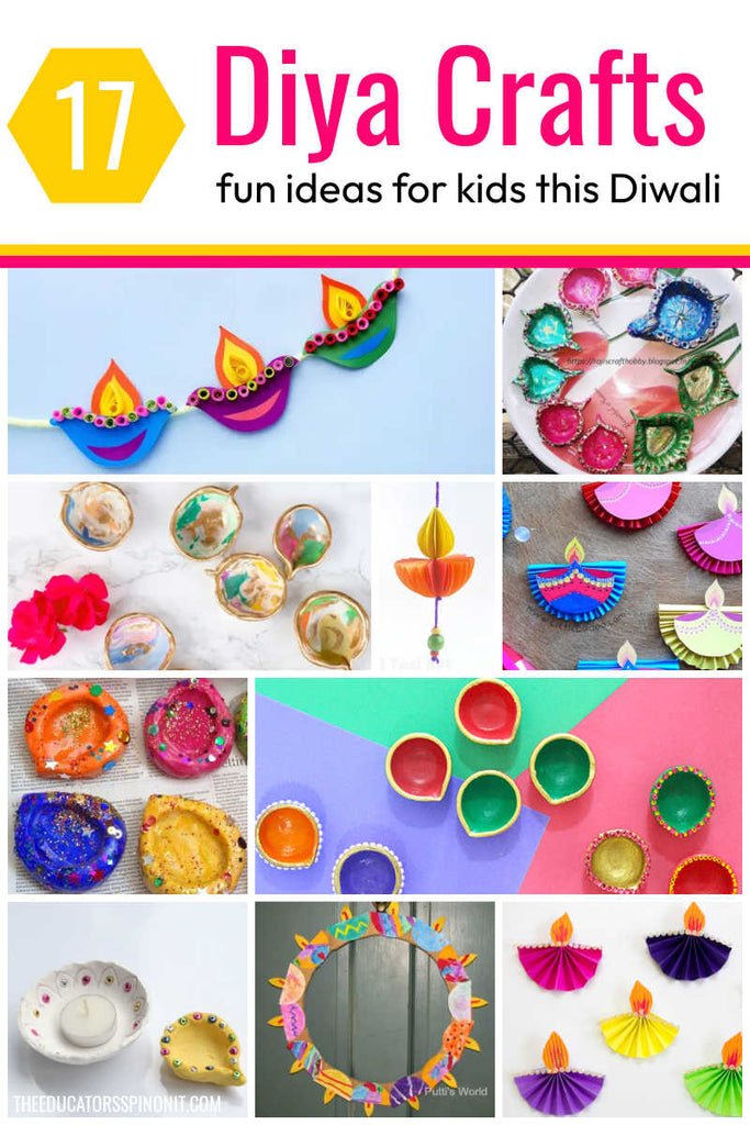 17 Creative Diya Crafts for Kids