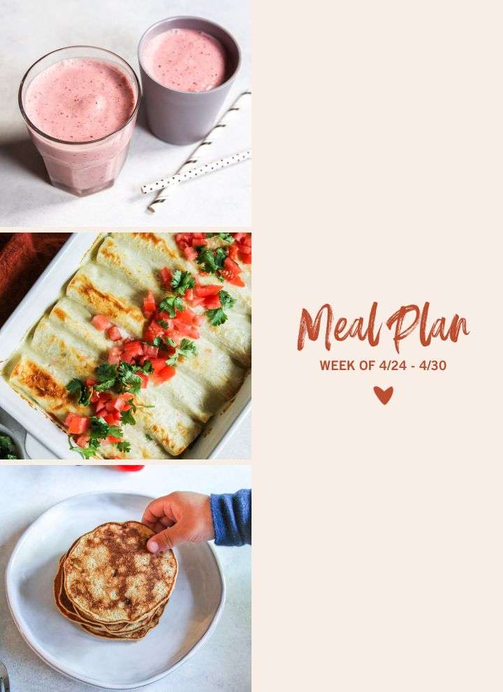 Weekly Meal Plan 4/2 – 4/30