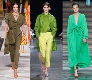 How to wear green  which of these color palettes and outfits is your favorite?