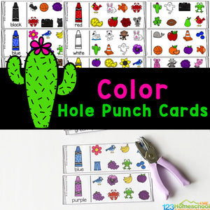 FREE Printable Colour Recognition Activities