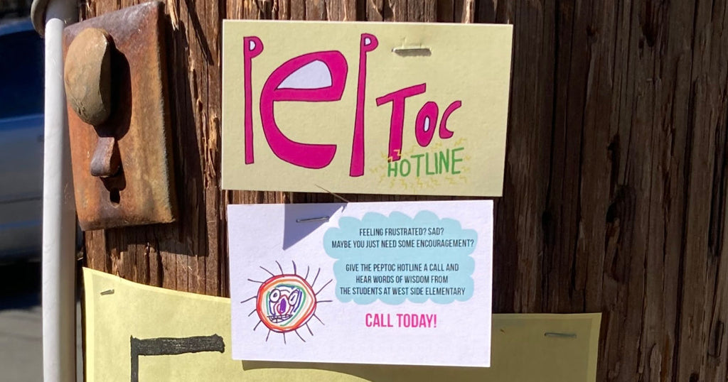 Need a Pep Talk? Call the Free Peptoc Hotline & Get Encouragement from a Kindergartener!