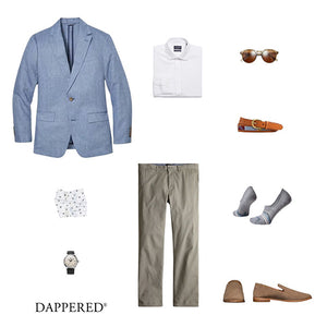 Style Scenario: Feels like Summer – Dressed up (but no suit)