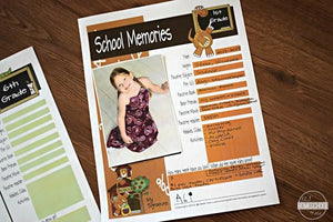 School Memory Book