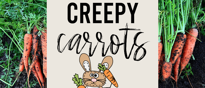 Creepy Carrots | Book Activities and Craftivity