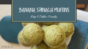 Banana Spinach Muffins