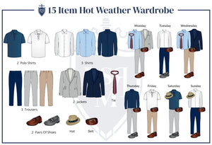 15 Items To Create A Capsule Men’s Summer Wardrobe