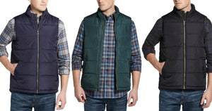 Mens Weatherproof Vintage Zip-Front Vests Only $9.96 at Macys (Regularly $60)