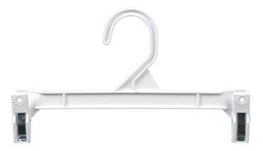 Only Hangers White 9.5" Hang-Safe Pant/Skirt Hangers (Bundle of 25)
