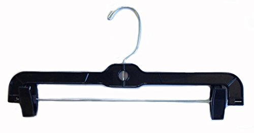 17" Pant Hanger- Heavy Weight (Black, 12 per Box)