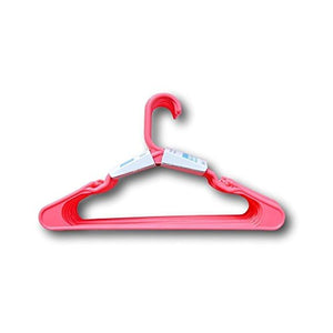 Room Essentials Adult Hangers Neon Pink - 18 Count