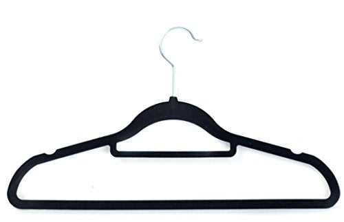 Velvet Suit Hangers with Extra Tie Bar - (Pack of 50)