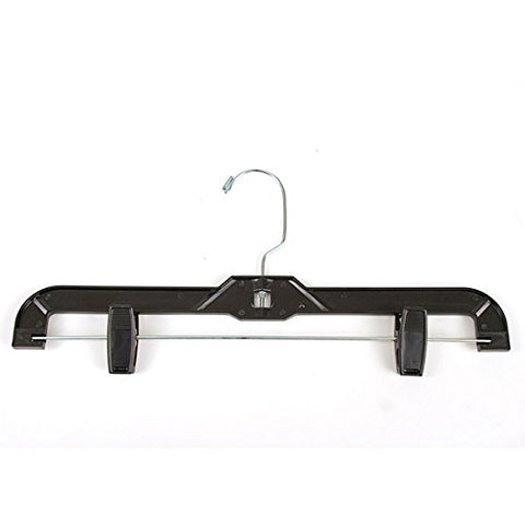 Skirt/Pant Hanger Clothes Display Retail Store Fixture 14" Black Lot of 100 NEW