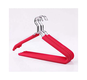 Xyijia Hanger 10 Pcs/Lot Colorful Strong Soft Sponge Padded Metal Hanger Both Tops Clothes Pants