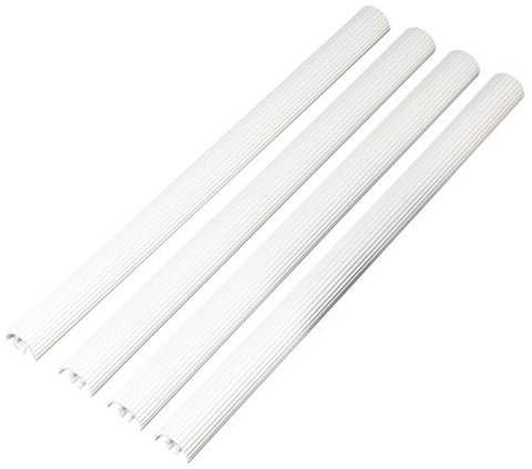 Honey-Can-Do HNG-01208 Pant Mate Hanger, White, 4-Pack