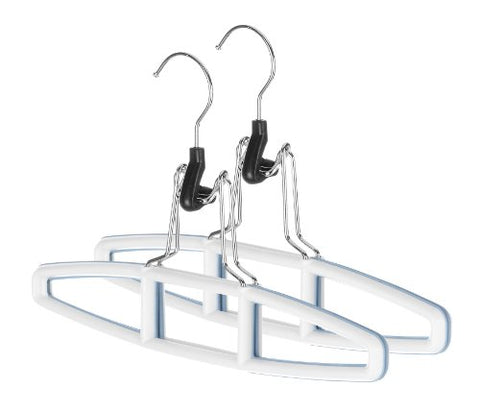 Whitmor Sure-Grip Hanger Collection Slack Hangers, Set of 2