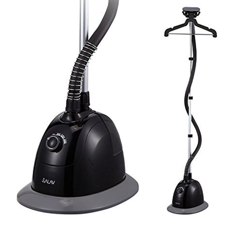 SALAV GS34-BJ 1500W Performance Garment Steamer with 360 Swivel Multi-Hook Hanger and 4 Steam Settings, Black