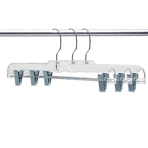 Only Hangers 50 Pcs Clear 14" Skirt Hanger (50pcs)