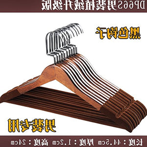 U-emember Wooden Hangers Clothes Hangers Hangers Clothes Wardrobe Wooden Poles Home A Wooden Clothes Rack,10 A ,P66 Men'S Crop A Color Upgrade