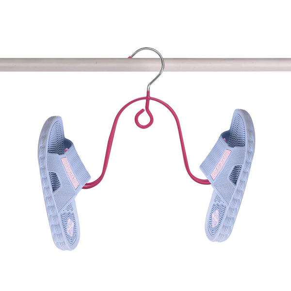 Gocelyn Shoes Drying Hanger [2-Pack], Stainless Steel Shoes Drying Hook for Household Storage and Closet Organizer