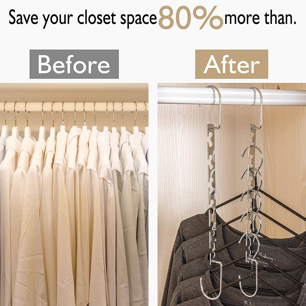 Magic Space Saving Hangers for Closets